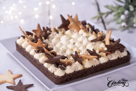 apple pear christmas cake