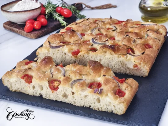 Easy No-Knead Focaccia