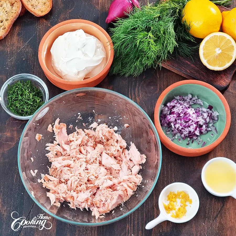 Salmon Dip - step 2