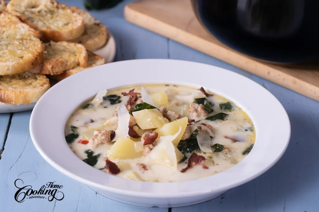 zuppa toscana plate 